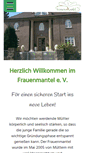 Mobile Screenshot of frauenmantel.net